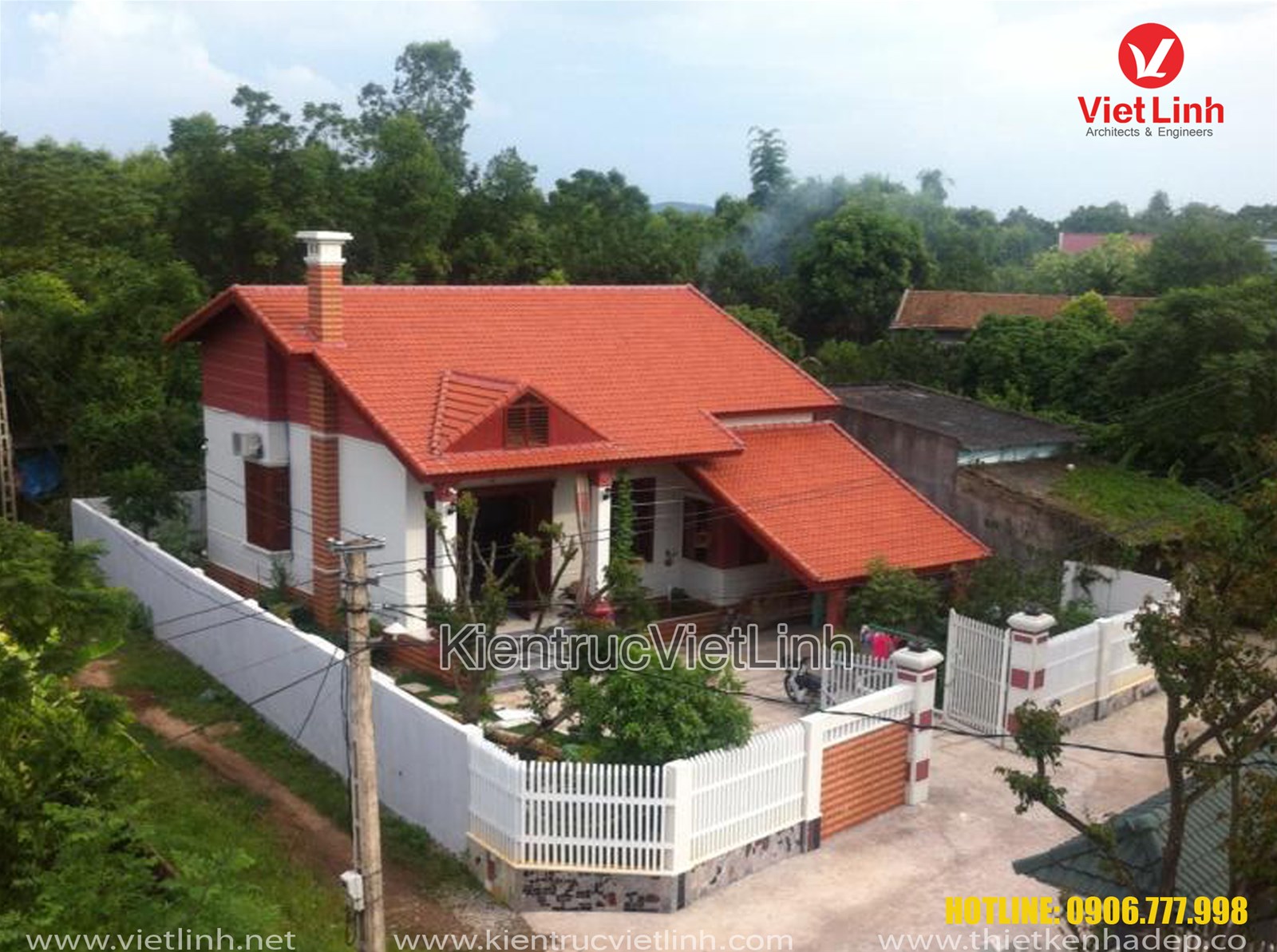 Mẫu Thiết kế Biệt thự vườn 1 tầng đẳng cấp và tiện nghi