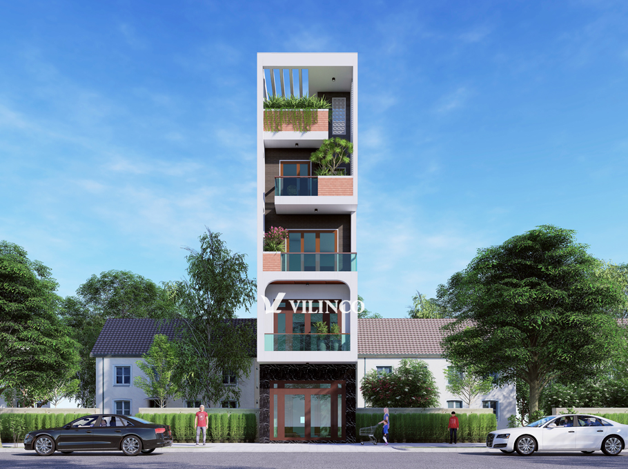 Thiết Kế Nhà Phố Tại Kdc Số 2, Thành Phố Bắc Giang