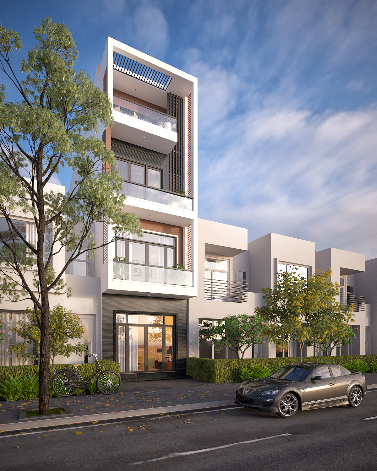 THIẾT KẾ NHÀ Ở GIA ĐÌNH ANH LỄ