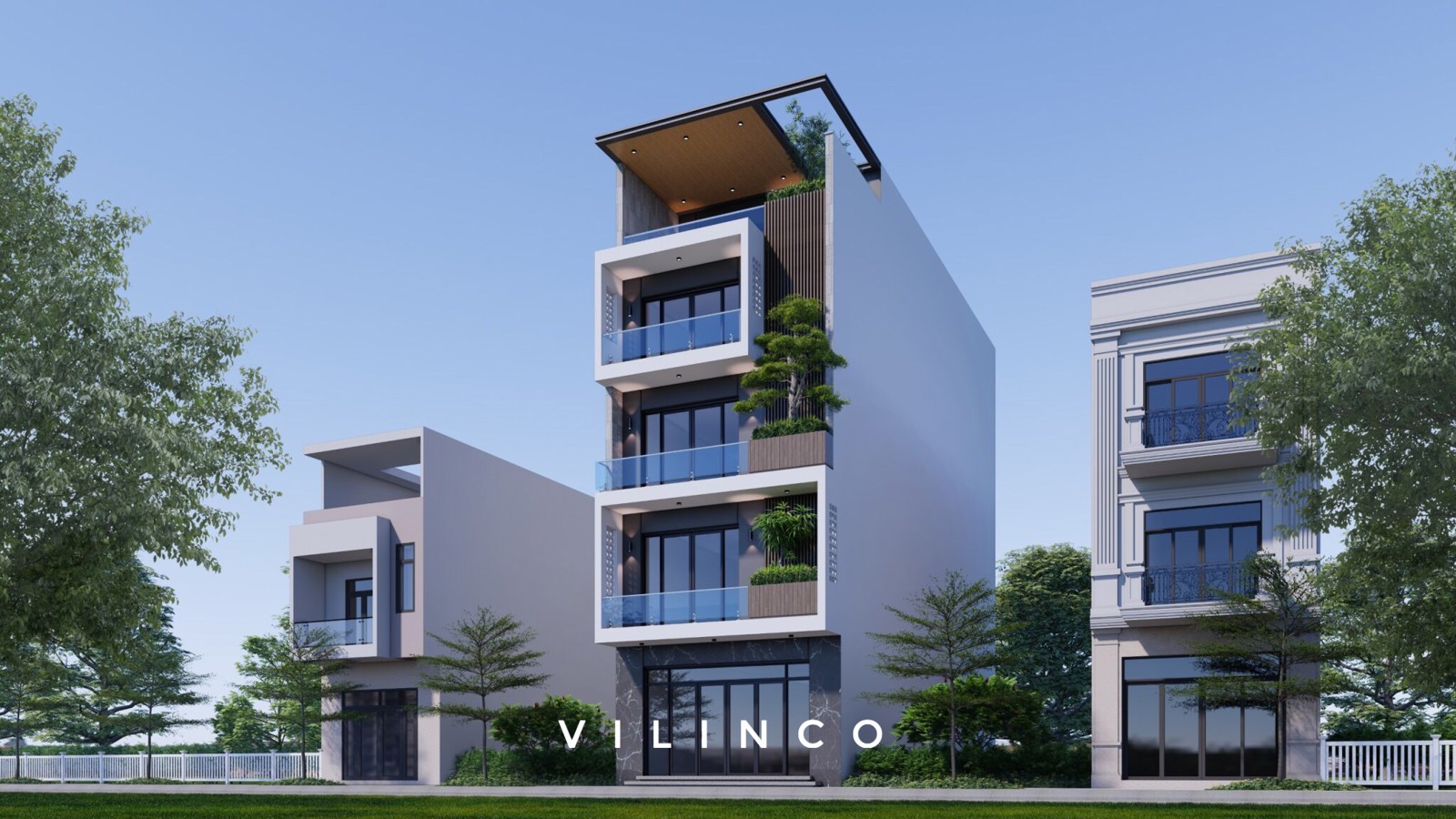 TH HOUSE - NHÀ PHỐ HIỆN ĐẠI - MẶT TIỀN 7M